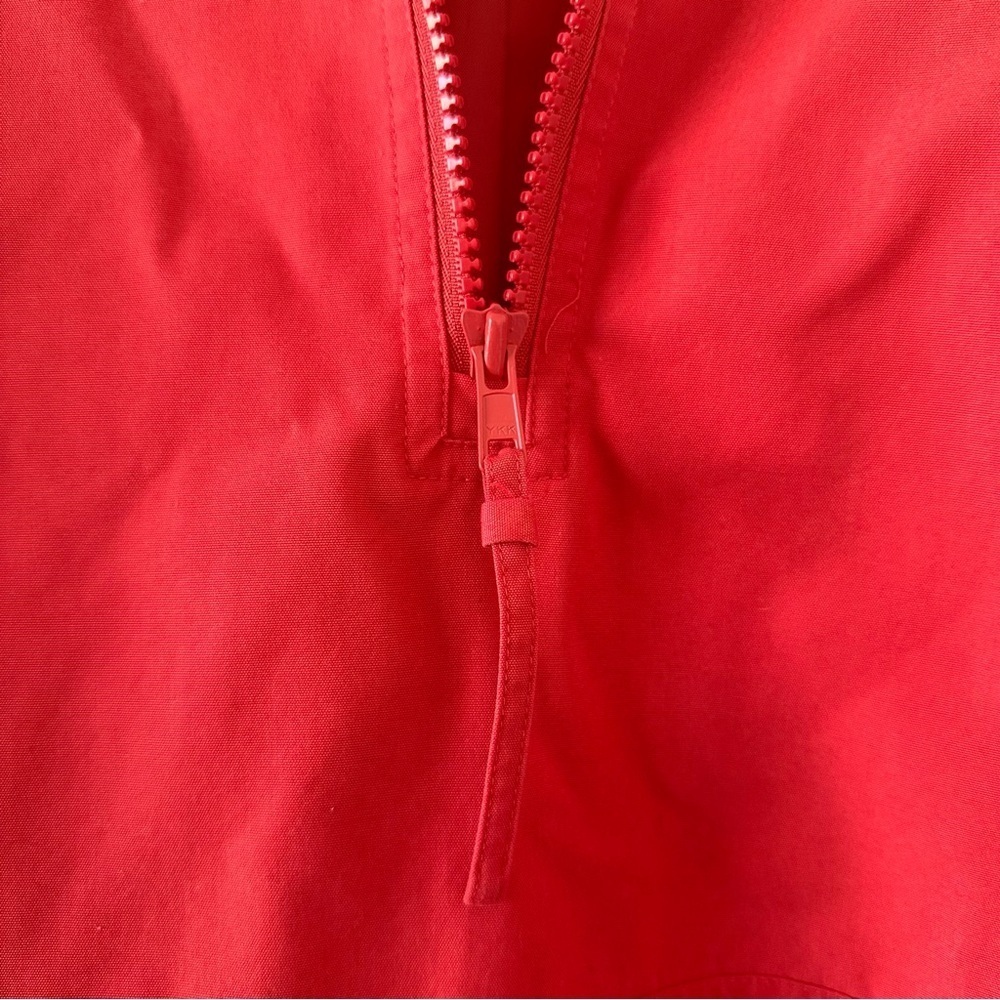 Women’s Vintage Windbreaker Rain Jacket Quarter Zip Casual Corner Annex Pink VTG - Picture 7 of 11